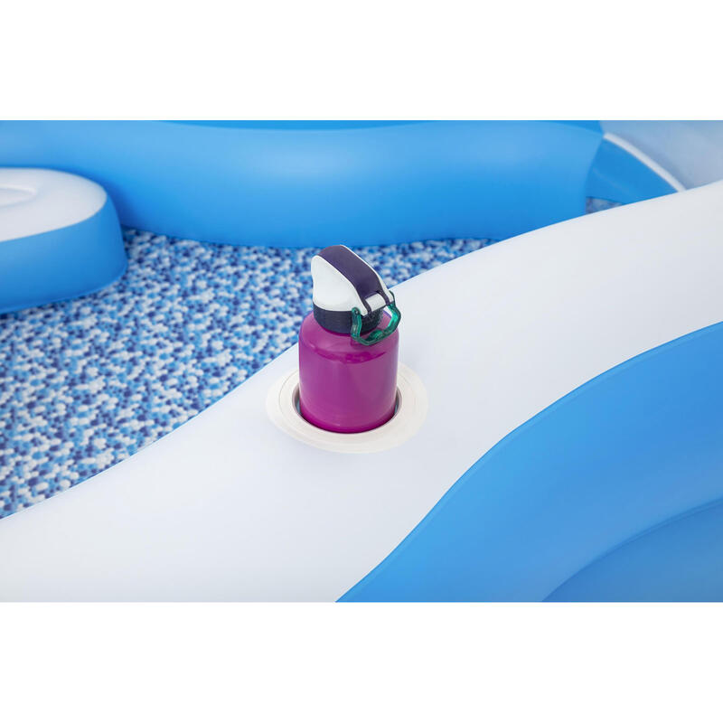 Bestway Zwembad Splashview 270x198x51 cm blauw en wit