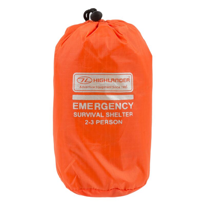 Noodtent Emergency Survival Shelter 2-3 personen - Oranje