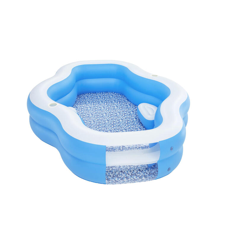 Piscina Hinchable Autoportante Infantil Bestway 270x198x51 cm Asientos Hinchable