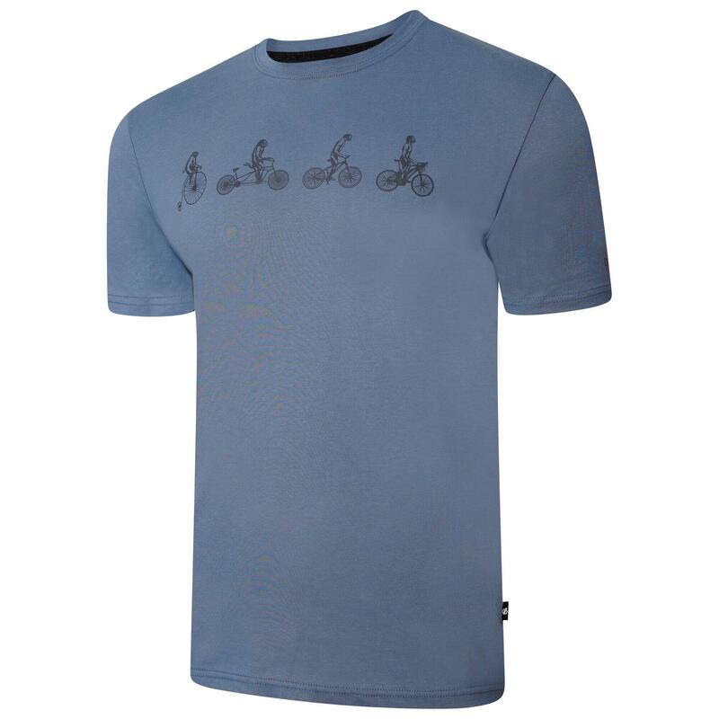 Integral II wandel-T-shirt met korte mouwen voor heren - Blauw