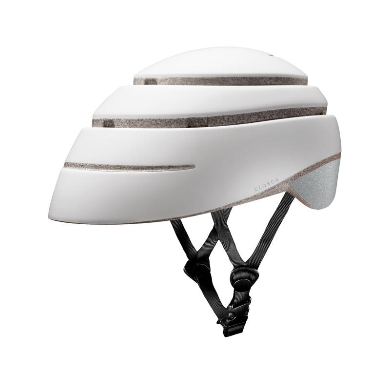 Casco pieghevole per bici/scooter urbano (Helmet LOOP, PERLA/ Riflettente)