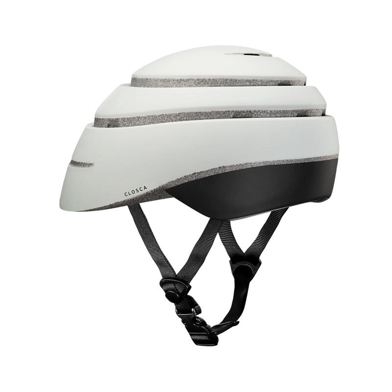 Capacete dobrável para bicicleta urbana / Trotinete (LOOP, PEARL / PRETO)