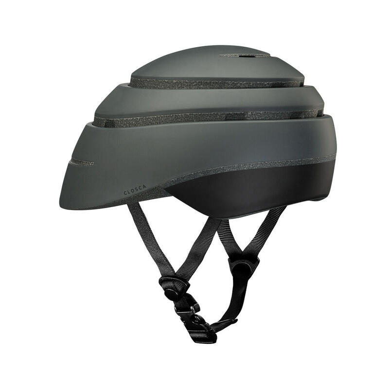 Casco pieghevole per bici/scooter urbano (Helmet LOOP, GRAFITE/NERO)