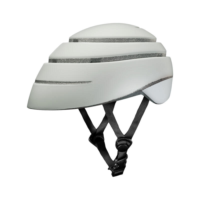Casco pieghevole per bici/scooter urbano (Helmet LOOP, PERLA/BIANCO)