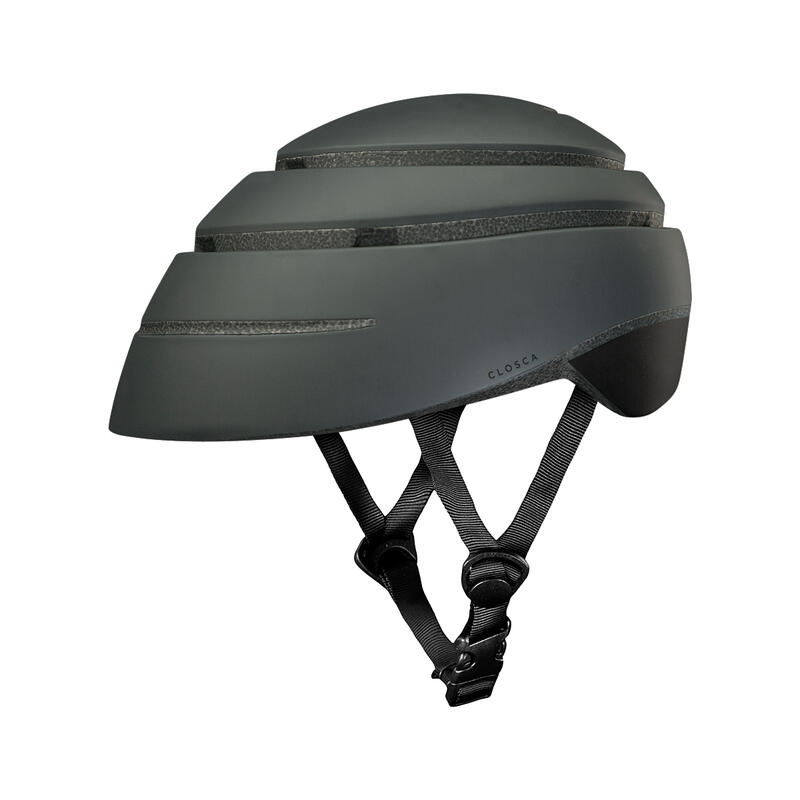 Casco pieghevole per bici/scooter urbano (Helmet LOOP, GRAFITE/NERO)