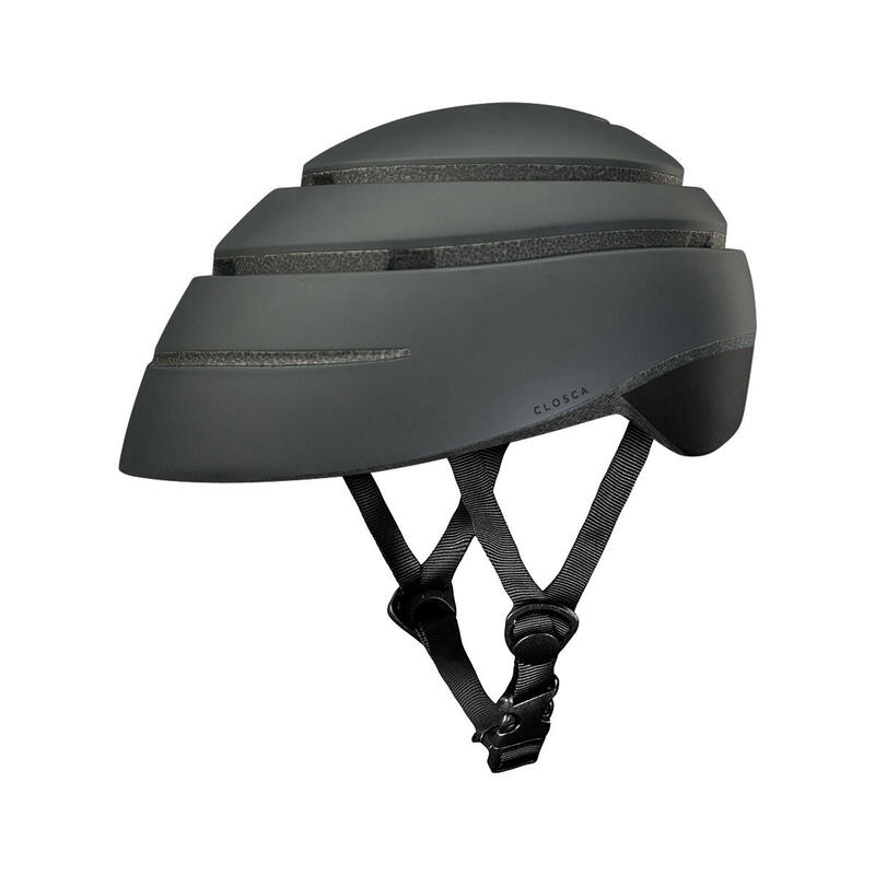 Casco Plegable de Bicicleta urbana /Patinete (Helmet Loop, Grafito / BLANCO)