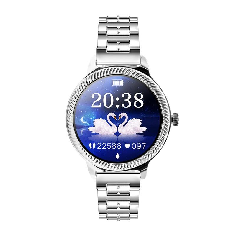 Relógio Smartwatch Fashion Active Prata