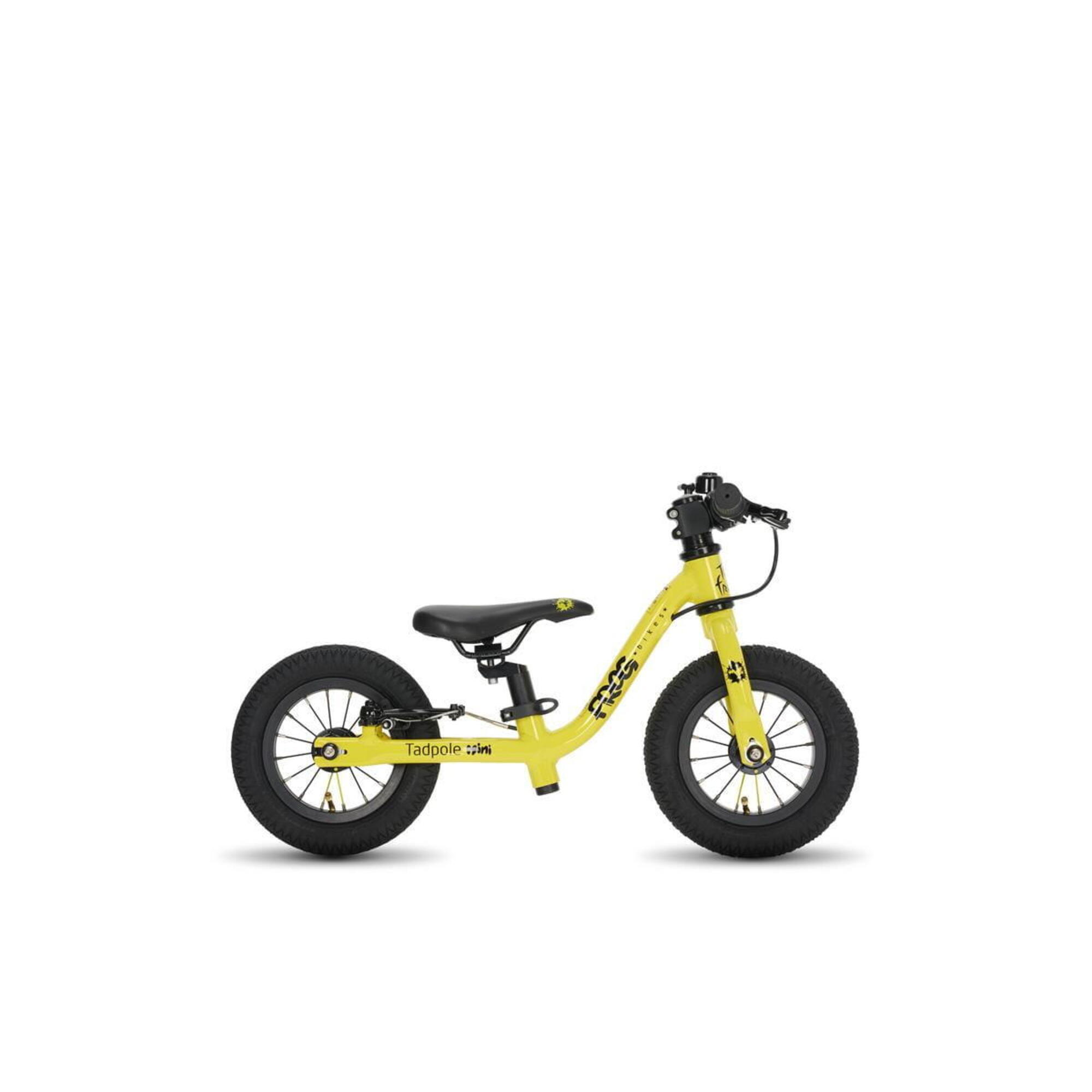 Tadpole Mini 10" Lightweight Kids Balance Bike 18 months to 2 Years - TdF Yellow 1/6