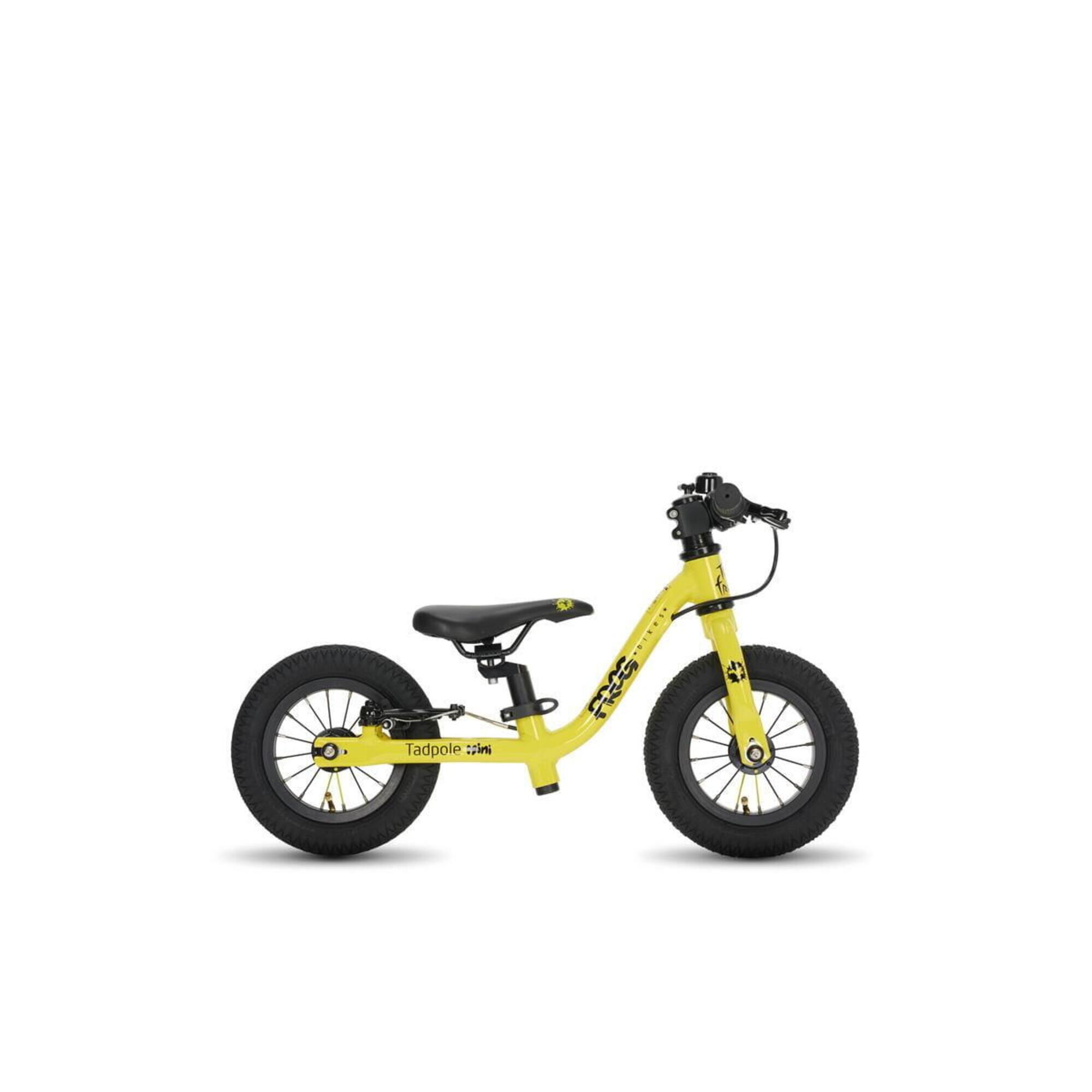 FROG BIKES Tadpole Mini 10" Lightweight Kids Balance Bike 18 months to 2 Years - TdF Yellow