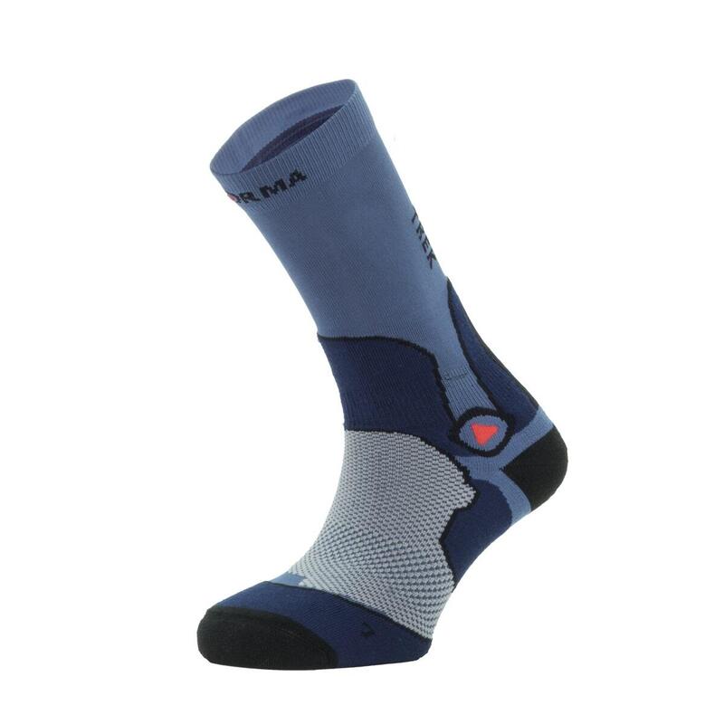 Calcetines de Trekking Enforma MONT BLANC Gris/Negro.Termorregulador.