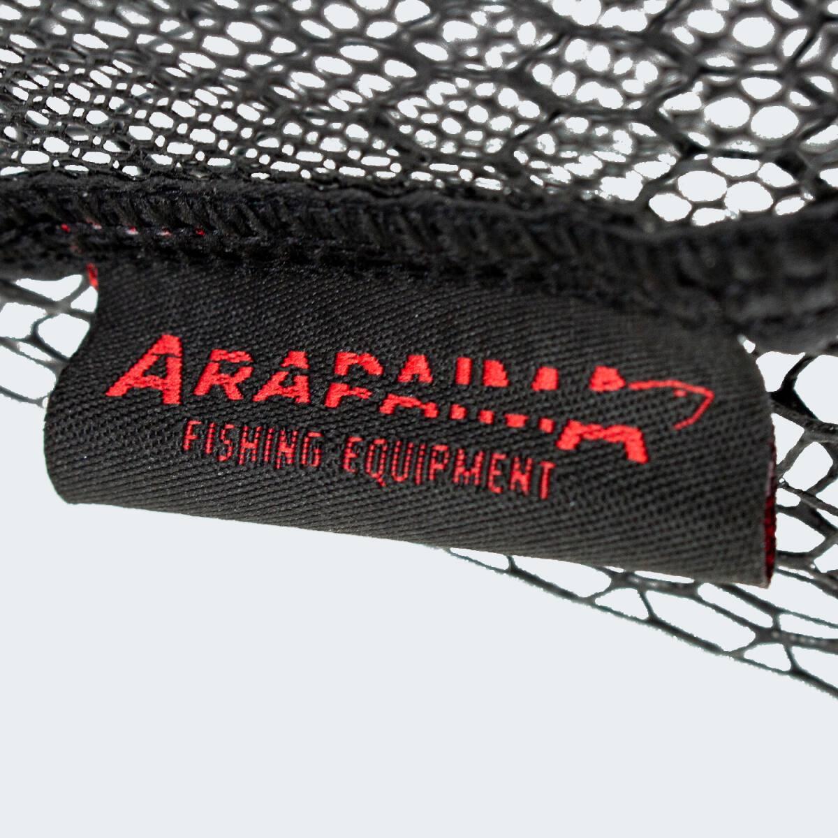 Sturdy landing net | Telescopic | XXL rubberized net | 250 cm | Silver