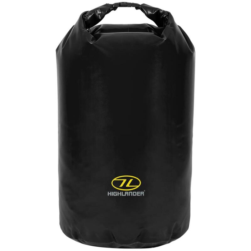 Waterdichte tas Dry bag Tri-Laminate PVC 44 liter - Zwart