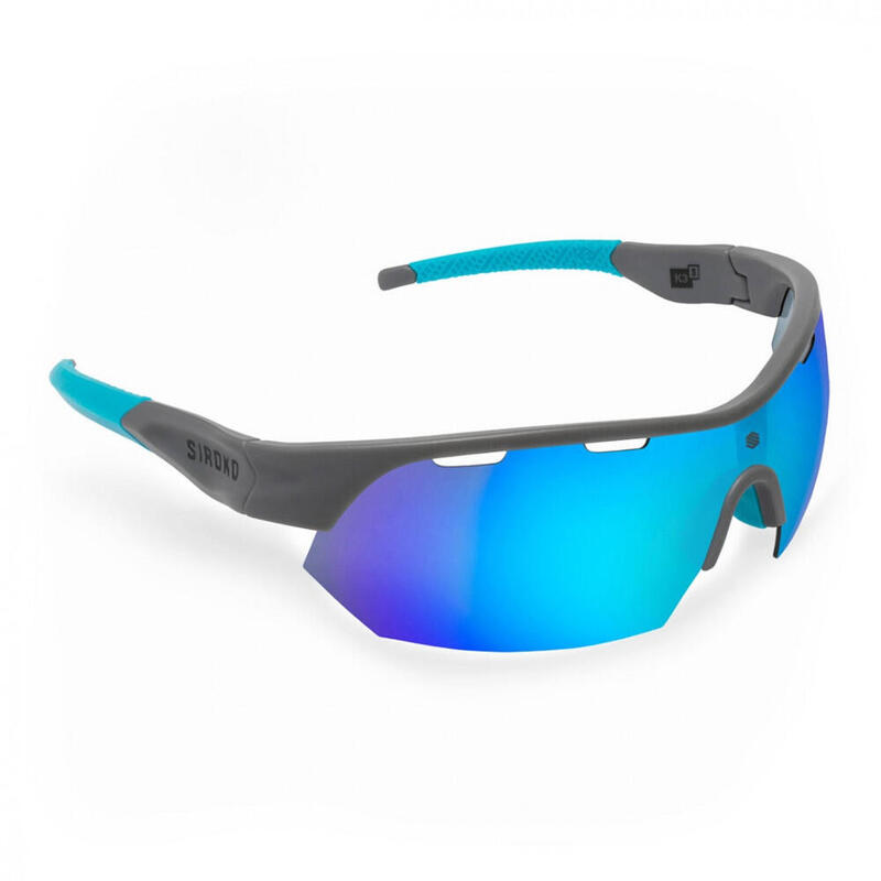 Gafas de sol ciclismo K3s London - Gris - Azul
