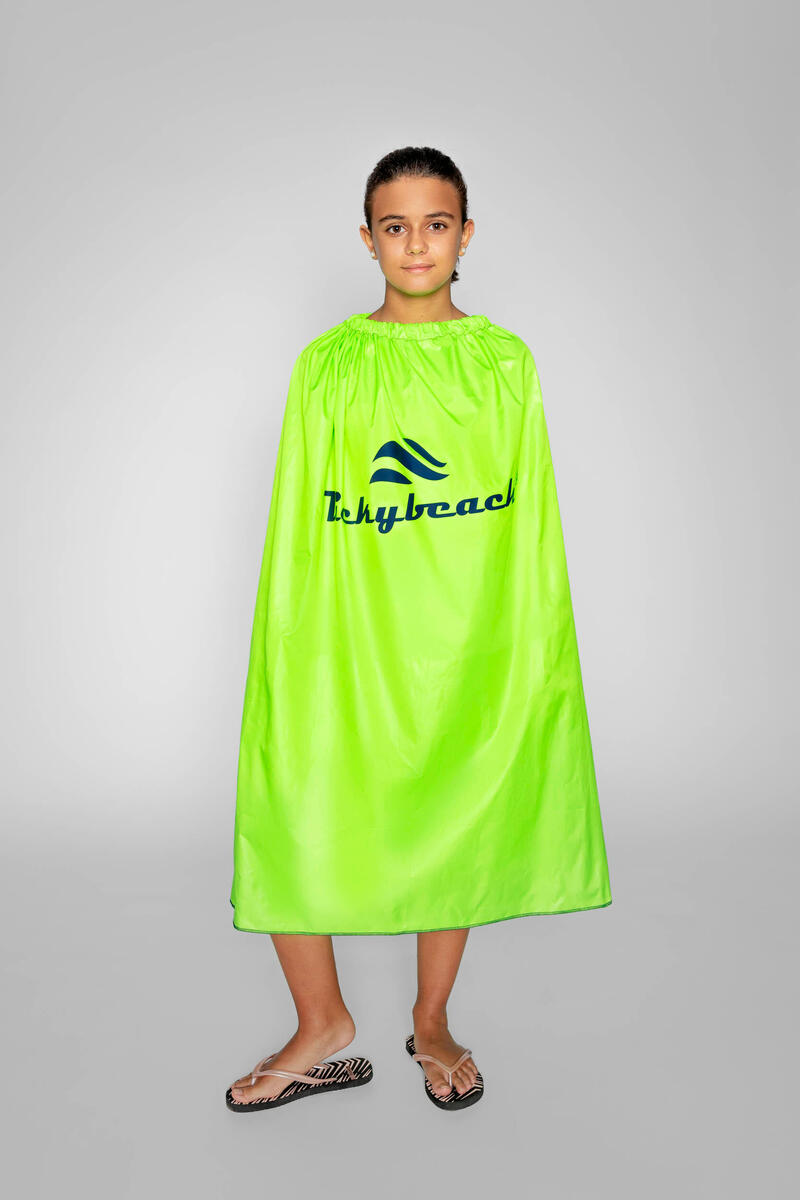 PONCHO PARA TROCAR DE ROUPA VERDE DE VICKYBEACH T/S