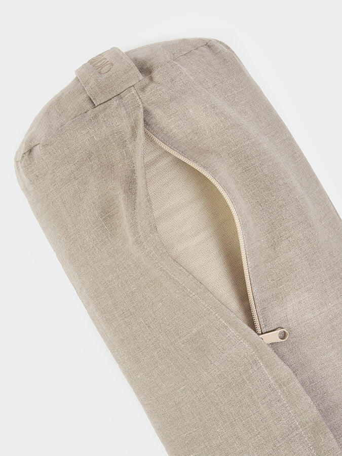 Yoga Studio EU Organic Buckwheat Linen Bolster 5/5