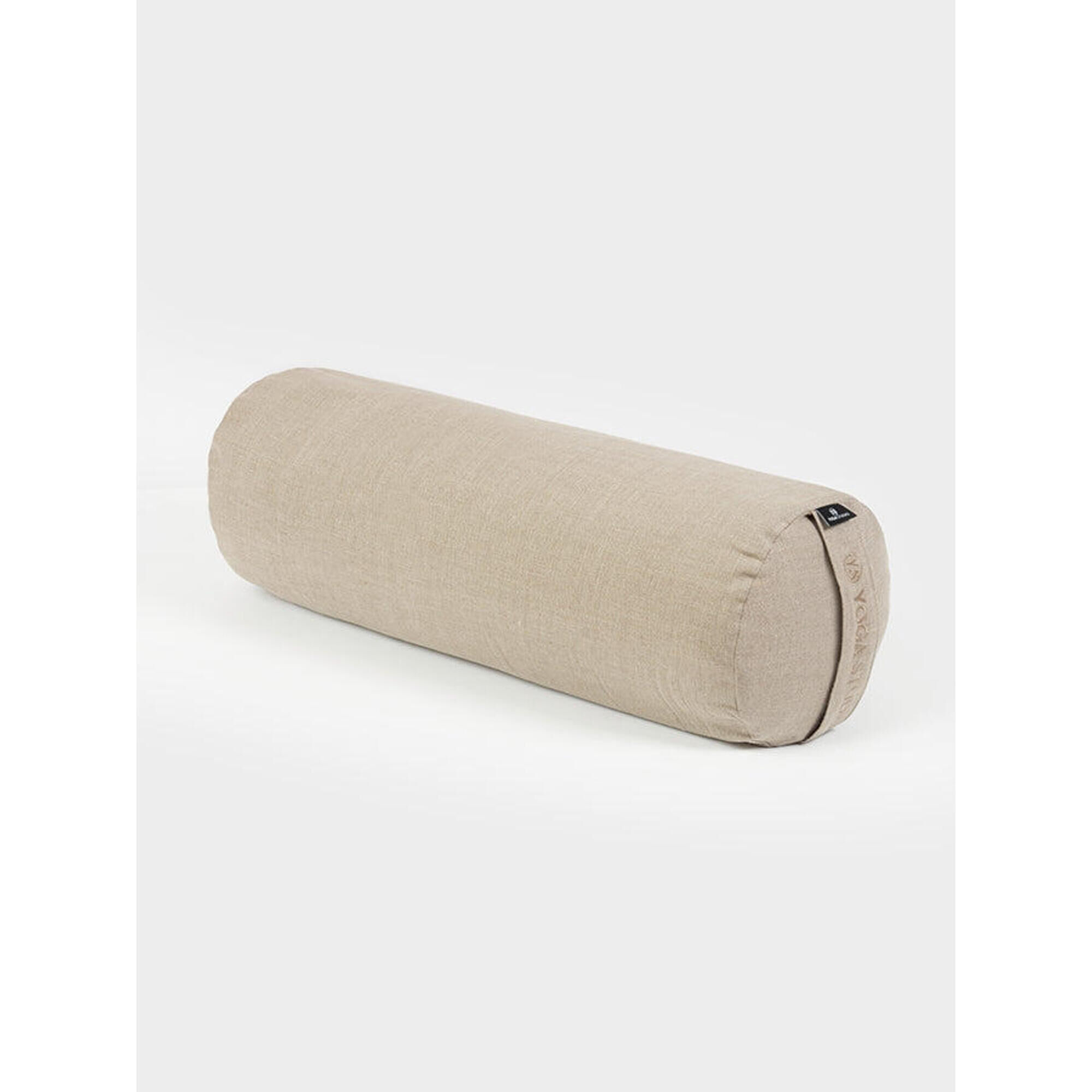 YOGA STUDIO Yoga Studio EU Organic Buckwheat Linen Bolster