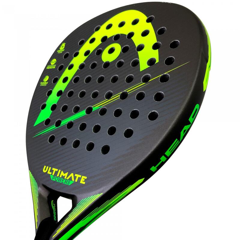 Raquette de Padel Ultimate Power II Yellow - Green