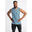 Core Scoop T-Shirt Sem Mangas - Fitness - Homens - Azul