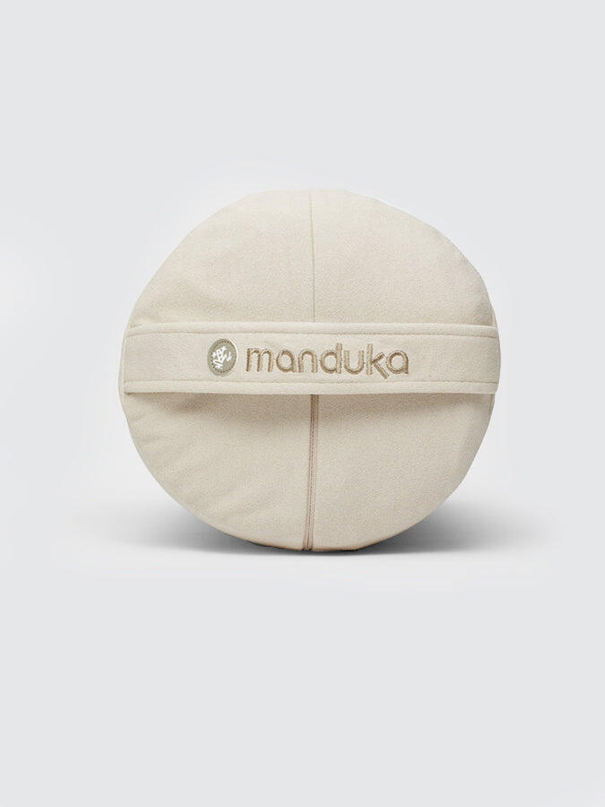 Manduka Round Enlight Technology Bolster - Sand 3/4