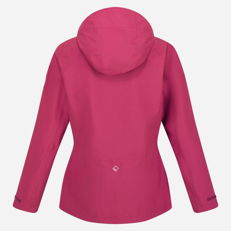 Chaqueta impermeable modelo Birchdale para chica/mujer Rosa Rethink