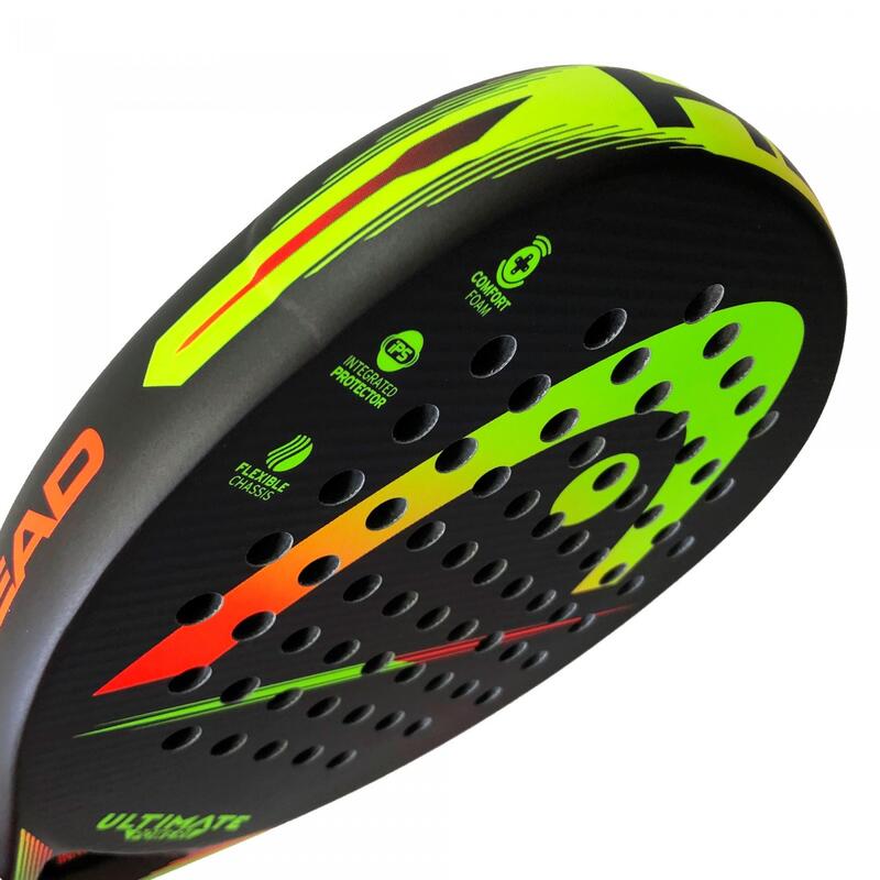 Raquette de Padel Ultimate Power II Yellow - Orange