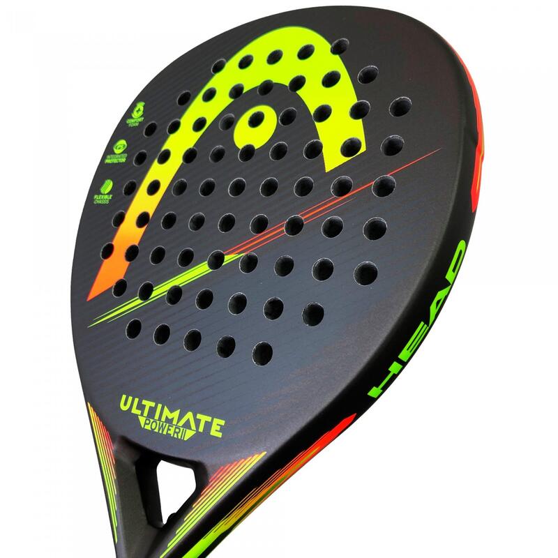 Padelracket Ultimate Power II Yellow - Orange