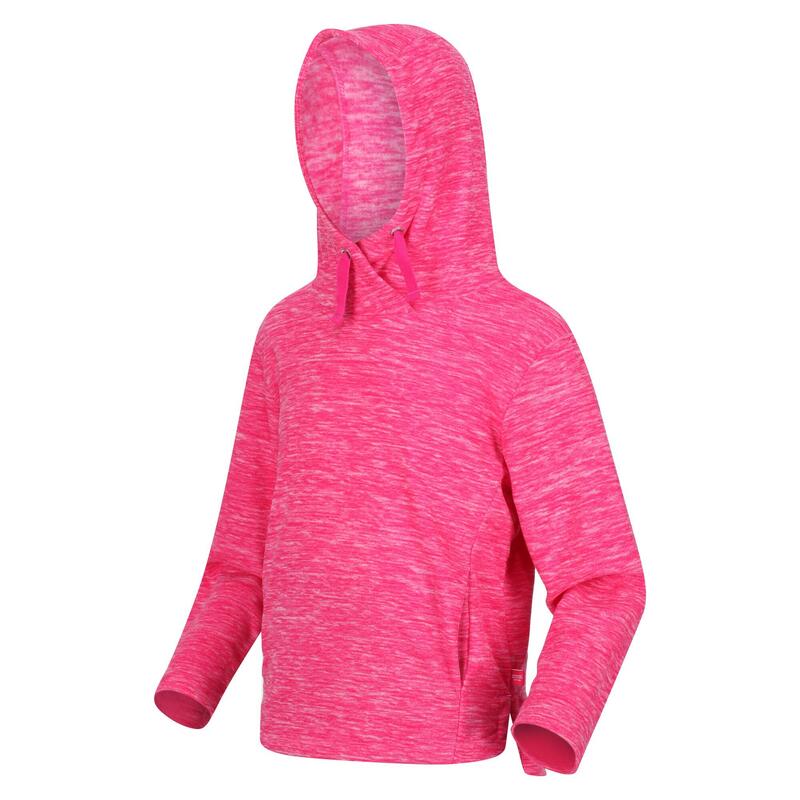 Sudadera Kalina Jaspeada de Polar Niñas Rosa Fusión