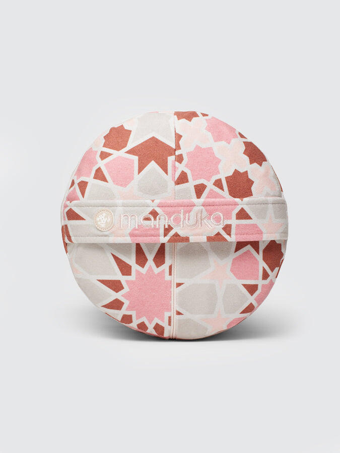 Manduka Round Enlight Technology Bolster - Rituals Morganite 3/4