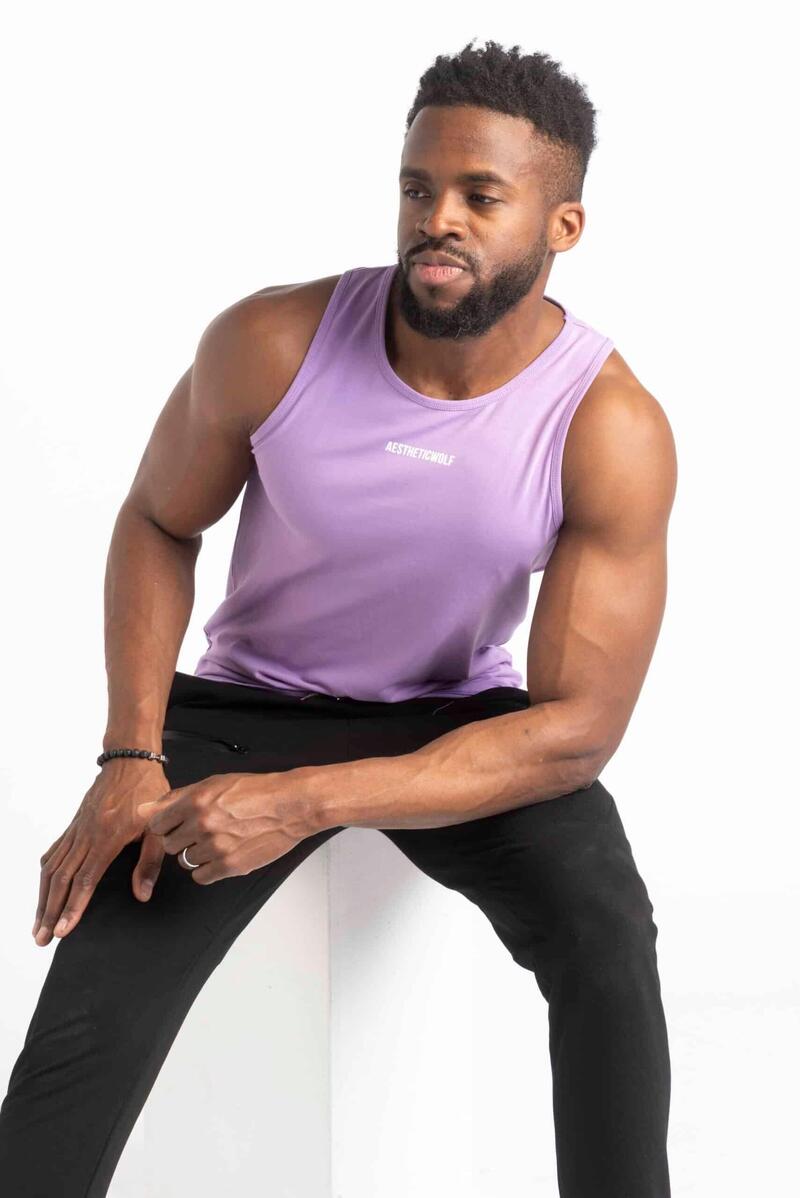 Core Débardeur Tank Top - Fitness - Homme - Lila