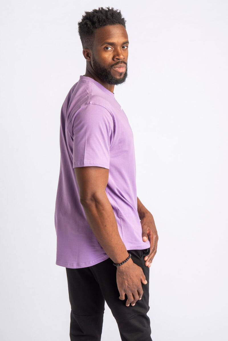 Core Scoop T-shirt Fitness- Homme - Lila