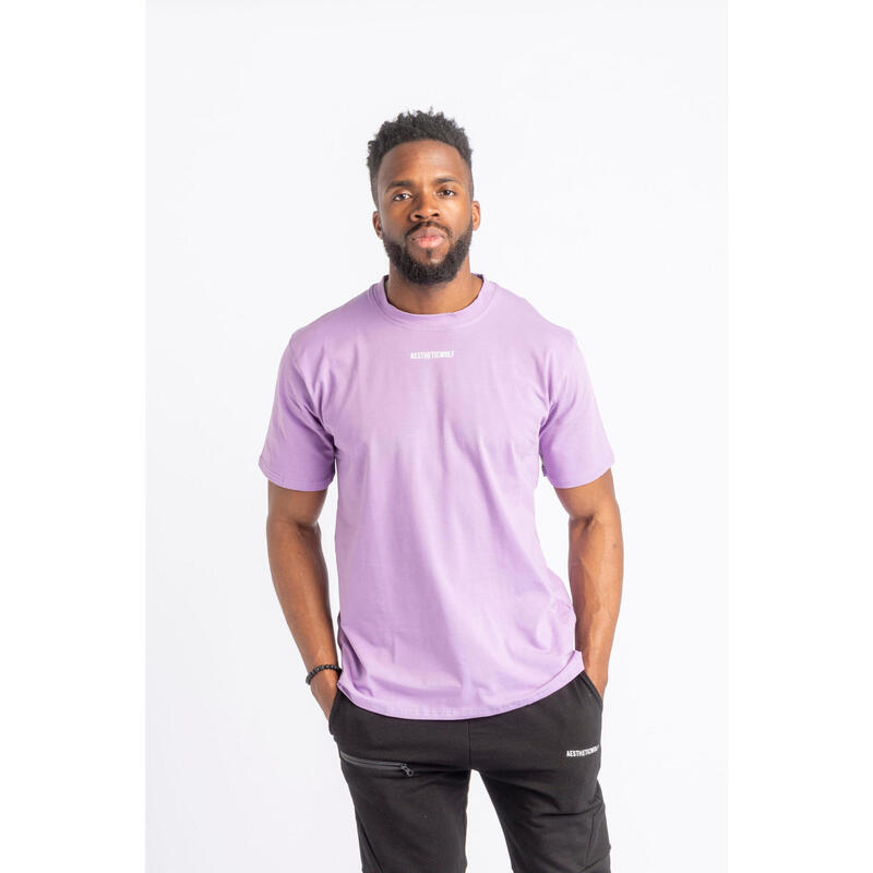 Core T-shirt Fitness- Homme - Lila