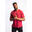 Core Scoop T-shirt Fitness - Homens - Vermelho