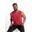 Core T-Shirt Sem Mangas - Fitness - Homens - Vermelho