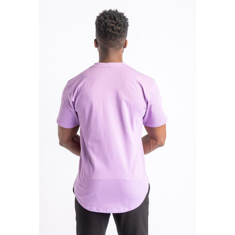 Core Scoop T-shirt Fitness- Homme - Lila