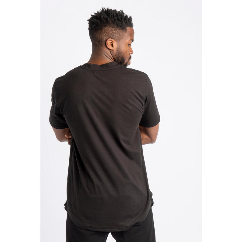 Core Scoop T-shirt Fitness- Homme - Noir