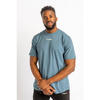 Core Scoop T-shirt Fitness- Homme - Aegean Blue