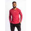 Core Scoop Long Sleeve - Fitness - Heren - Rood