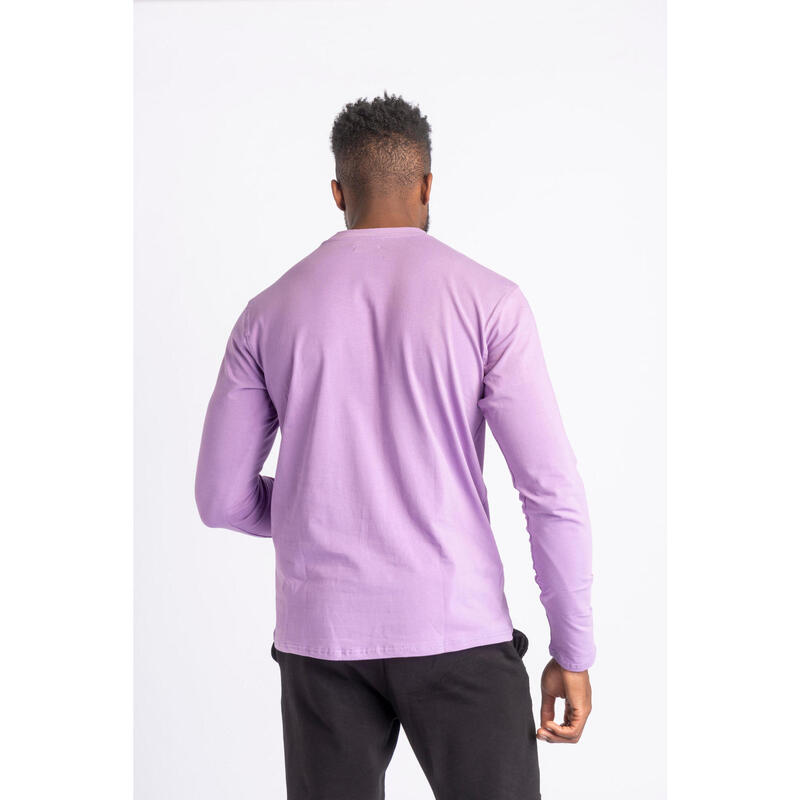 Core T-Shirt Manches Longues - Fitness - Homme - Lila