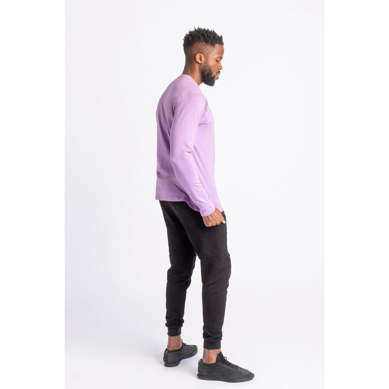 Core T-Shirt Manches Longues - Fitness - Homme - Lila