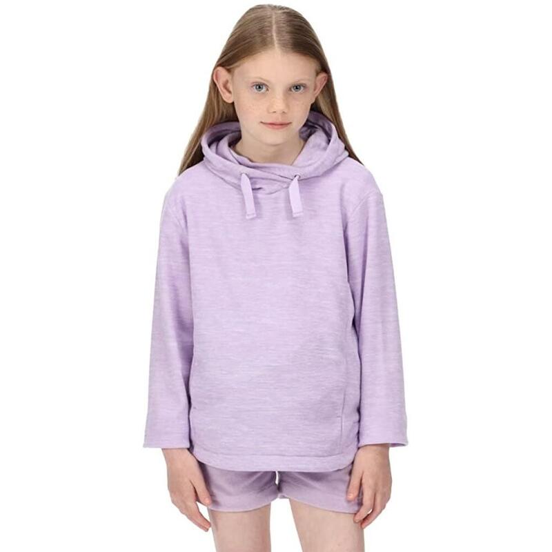 "Kalina" Kapuzenpullover für Mädchen Pastell-Lila