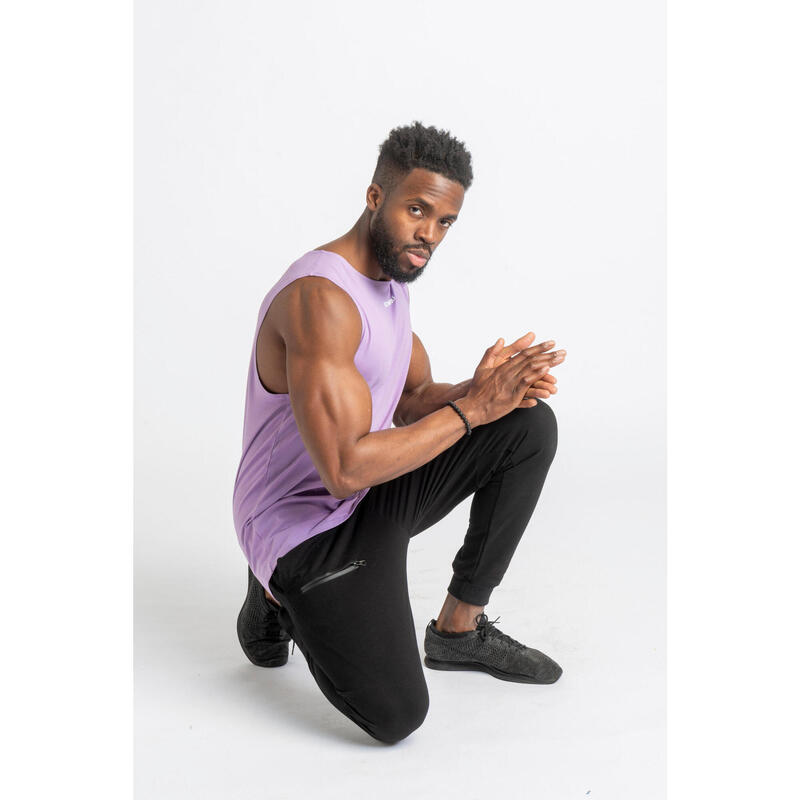 Core Scoop Débardeur T-Shirt - Fitness - Homme - Lila