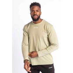 Core T-Shirt Manches Longues - Fitness - Homme - Vert Sauge