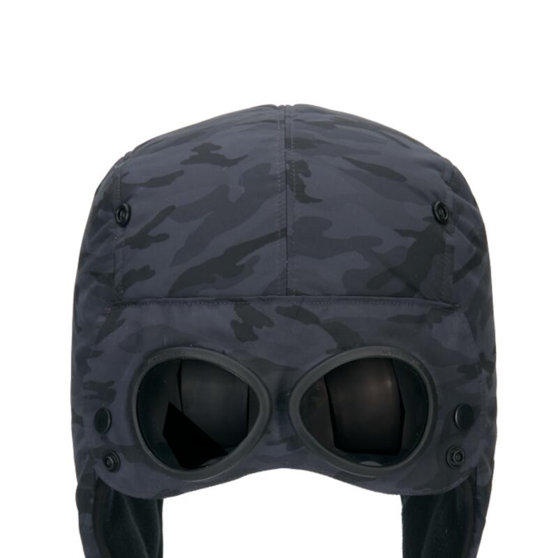 Muts met zonnebril Gogglez hat 58 cm - Zwart camouflage