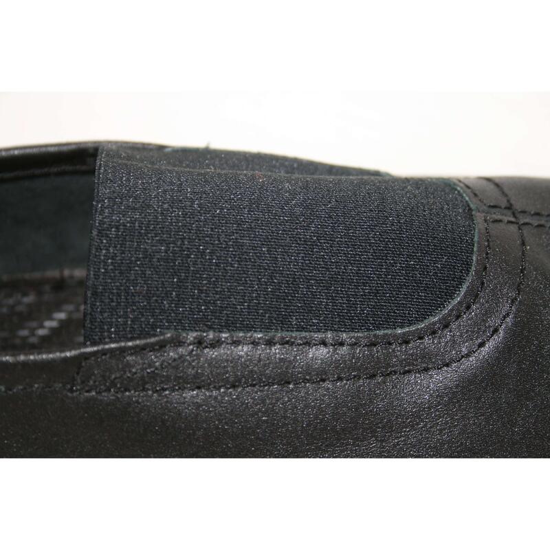 Zapatillas de Gimnasia de Piel con Plantilla Suave INDIGO Talle 36 Negro