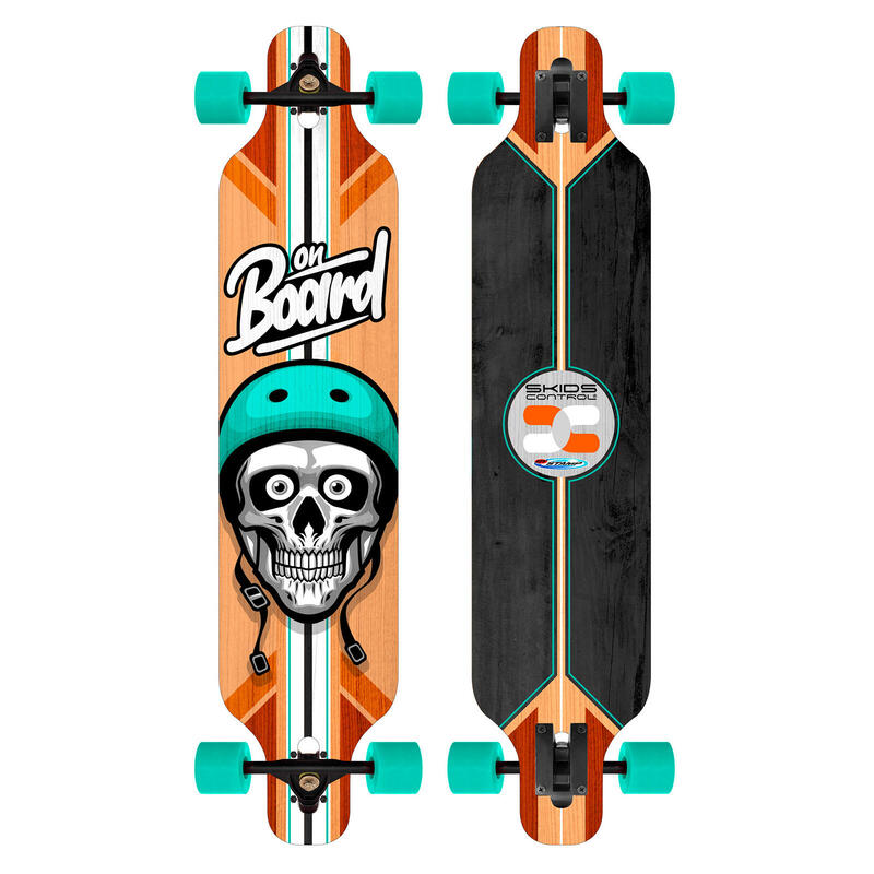 Skate Longboard Skids Control 41x9 Polegadas