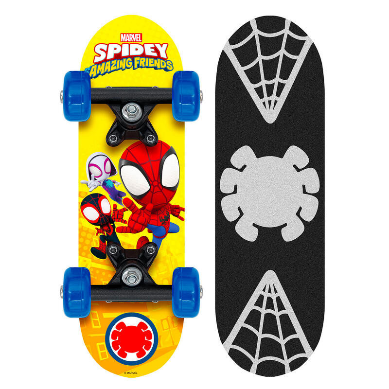 Mini Skateboard Spider-Man 17x5 Polegadas