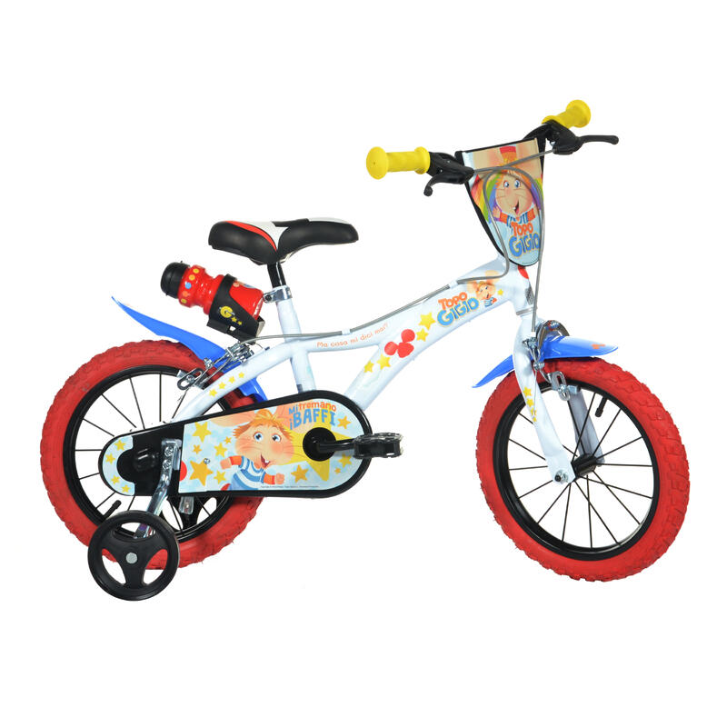 Bicicletas Infantiles Niños 3-8 Años Con Ruedines Y Cesta Color: Azul, 16  Pulgadas con Ofertas en Carrefour