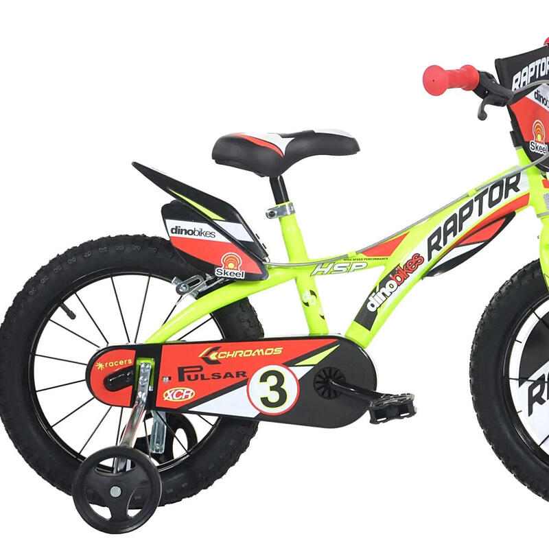 Velo Enfant 14 Pouces 4-6 Ans Raptor