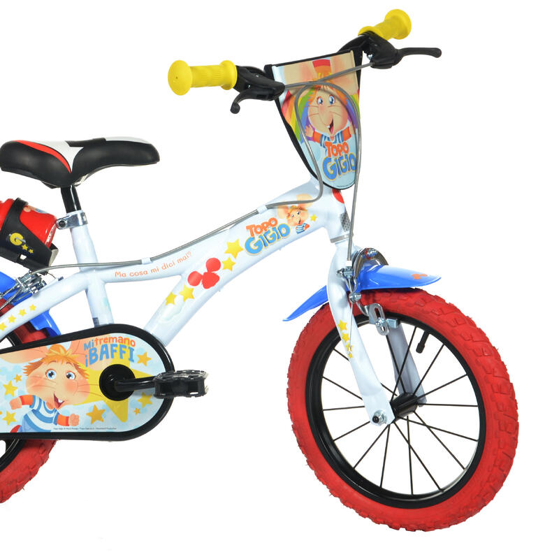 Bicicleta de Criança 16 polegadas Topo Gigio 5-7 anos