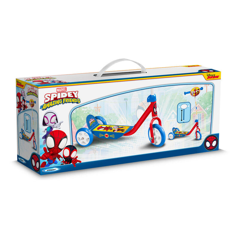 3 roues Kinderstept Spidey Junior rouge / bleu